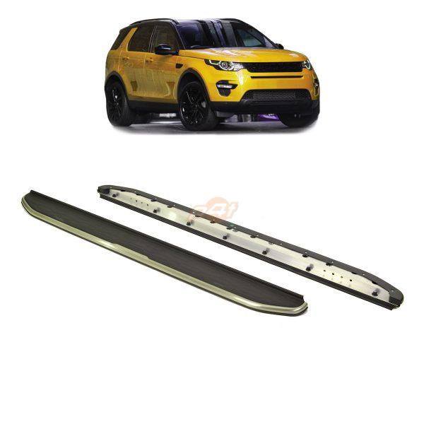 Alu Side Steps Running Boards suitable for LAND ROVER DISCOVERY